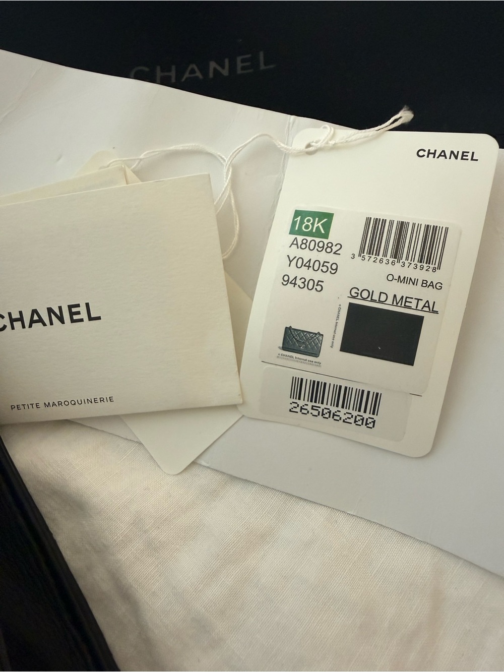 Chanel Lambskin Quilted Trendy CC Wallet On Chain WOC Black - Picture 5 of 16
